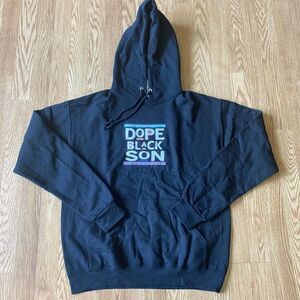 Dope Black Son Hoodie Black Medium